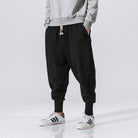 New Chinese Style Harem Pants Men Streetwear Casual Joggers Mens Pants Cotton Linen Sweatpants Ankle-length Men Trousers M-5XL - HABASH FASHION