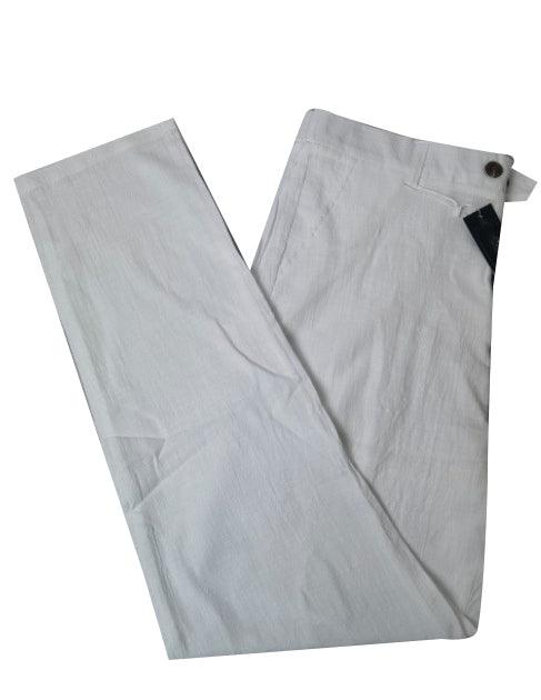 Men Straight Linen Pants Male Casual Cotton - HABASH FASHION