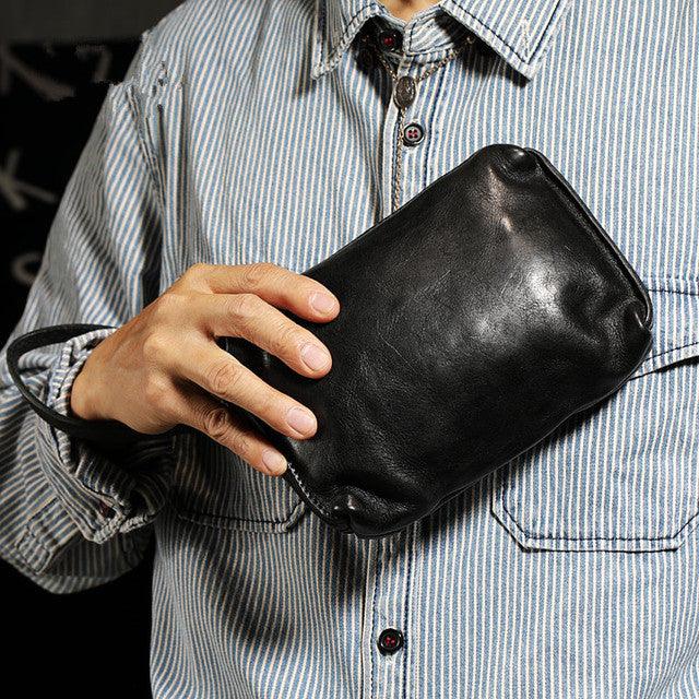 Men business clutch bag simple casual - HABASH FASHION