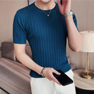 Men Summer Leisure Short Sleeve T-Shirt/Male - HABASH FASHION