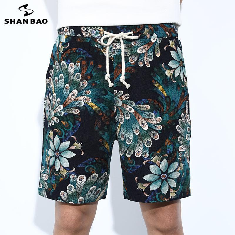 Cotton Lightweight Straight Shorts Classic Men - HABASH FASHION