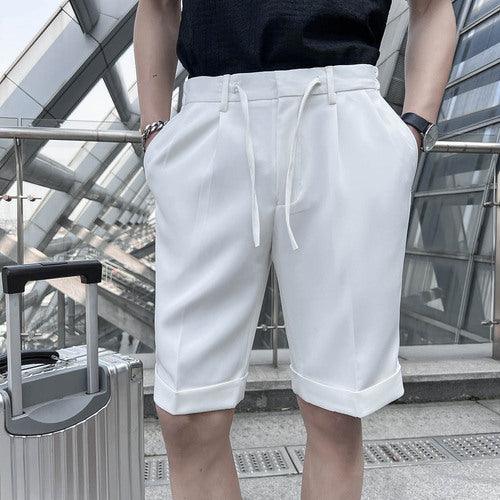 Men Summer Shorts/Male Slim Fit Business - HABASH FASHION