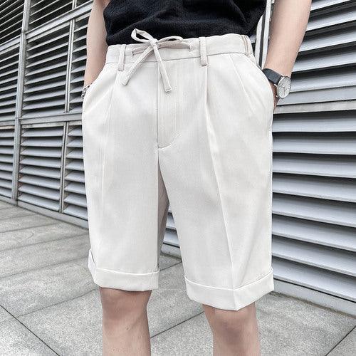 Men Summer Shorts/Male Slim Fit Business - HABASH FASHION