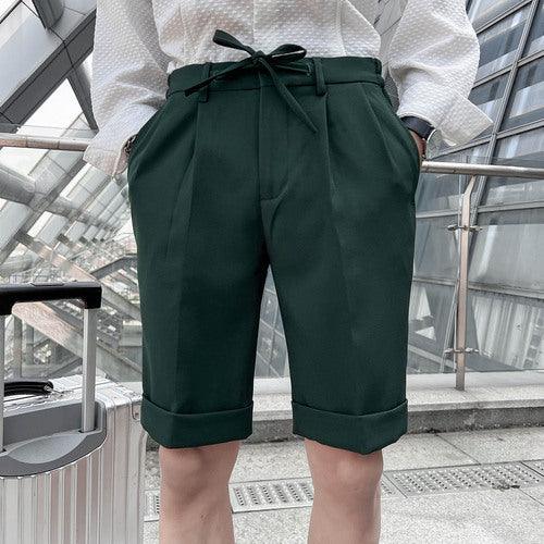 Men Summer Shorts/Male Slim Fit Business - HABASH FASHION