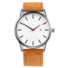 Men Watches Leather Quartz Watch Men Casual Sports Male - HABASH FASHION