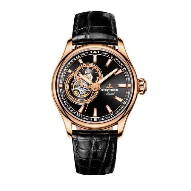 Men Watch Blue Tourbillon Watches Top Brand Luxury Automatic Mechanical Watch Relogio Masculino - HABASH FASHION