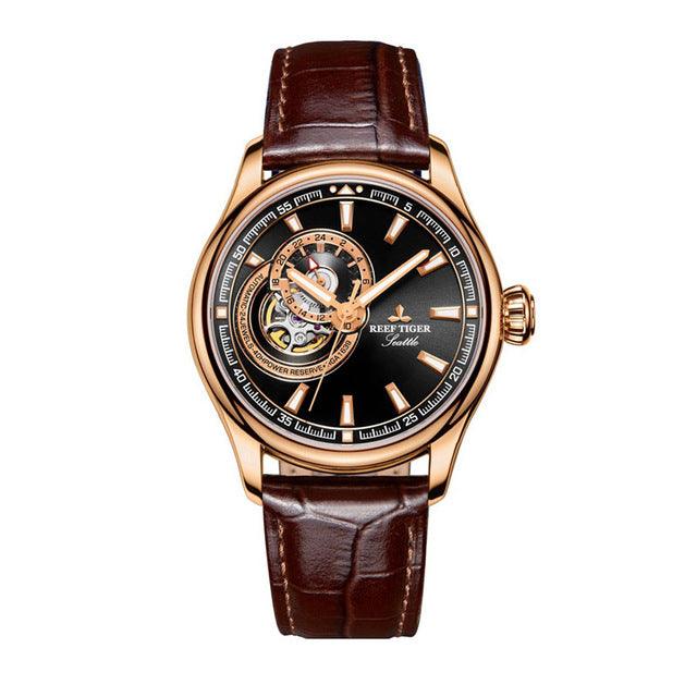 Men Watch Blue Tourbillon Watches Top Brand Luxury Automatic Mechanical Watch Relogio Masculino - HABASH FASHION