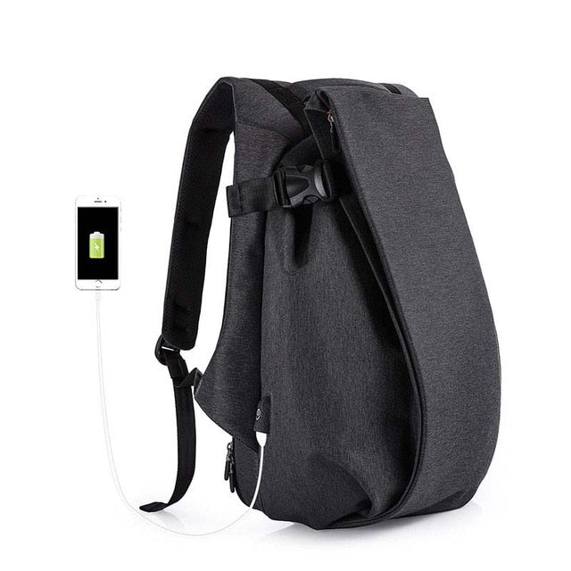 Tangcool Fashion Men Backpack for Laptop 17.3"USB Port Waterproof Travel Backpack Large Capacity College Student School Backpack - habash-fashion.myshopify.com