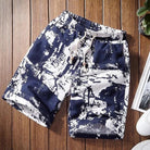 Mens Slim Fit Quick Dry Short Swim Trunks with Mesh Lining  Printed male 2019 Streetwear Summer Fashion Men Shorts Cotton Linen Beach - habash-fashion.myshopify.com