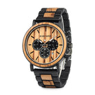 BOBO BIRD Wooden Men Watches Relogio Masculino Top Brand Luxury Stylish Chronograph Military Watch Great Gift for Man OEM - habash-fashion.myshopify.com