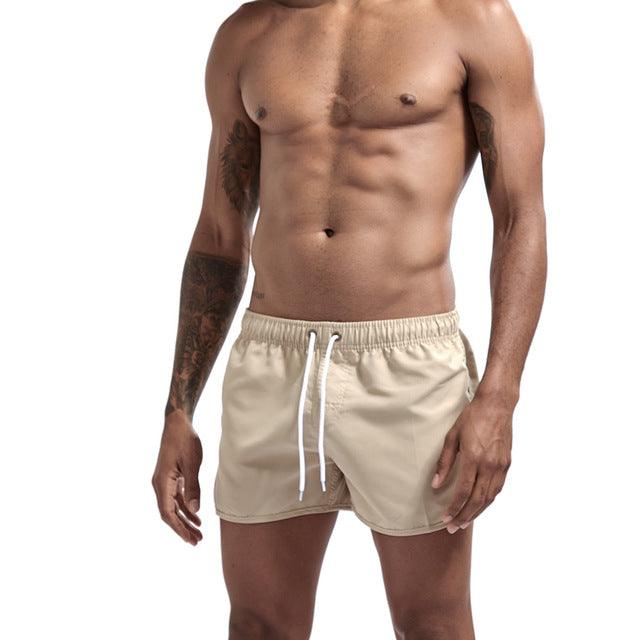 Men's sport running beach Short board pants Hot sell swim trunk pants Quick-drying movement surfing shorts GYM Swimwear for Male - habash-fashion.myshopify.com